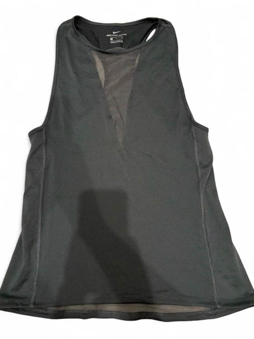 Grey Nike Workout Top